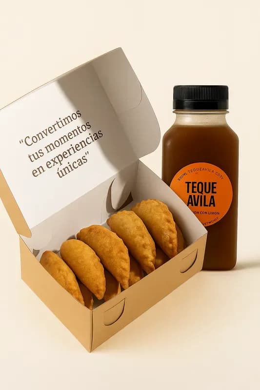 Desayunito, 10 empanaditas + 1 bebida