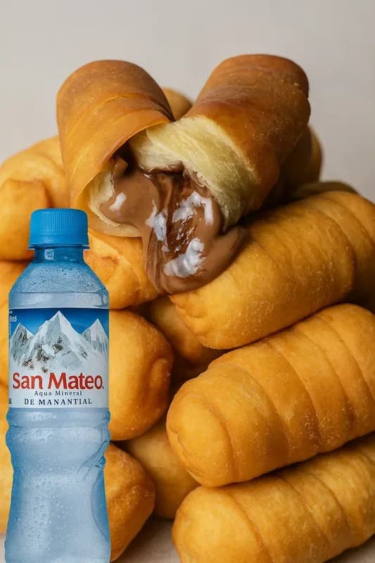 Tequeremos Dulce, 15 tequeños de chocolate + agua